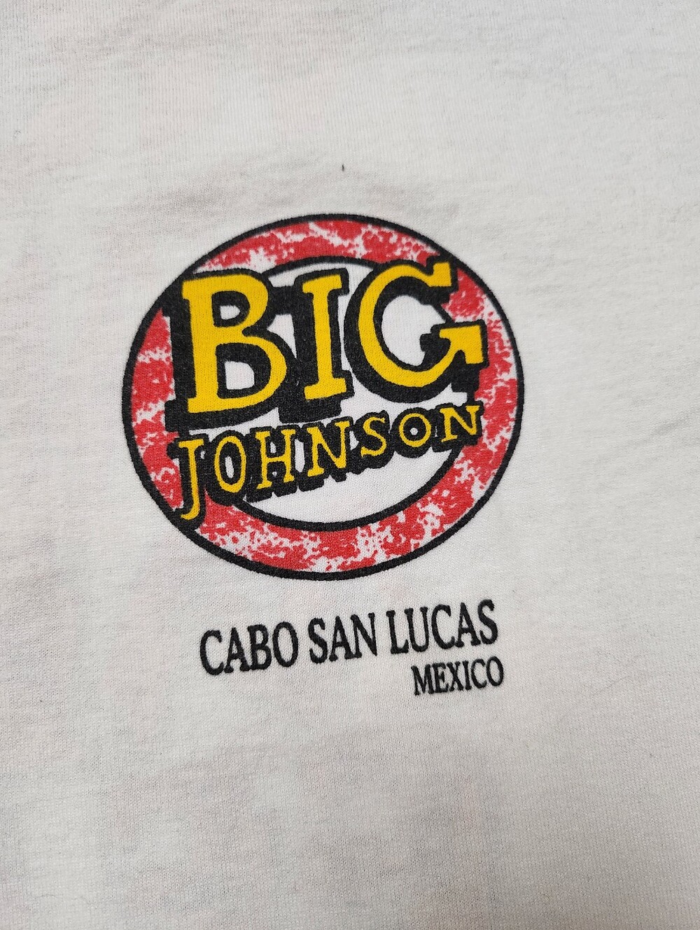 Vintage Big Johnson Cabo San Lucas Tee XL Humor Funny Adult Humor - Picture 5 of 9